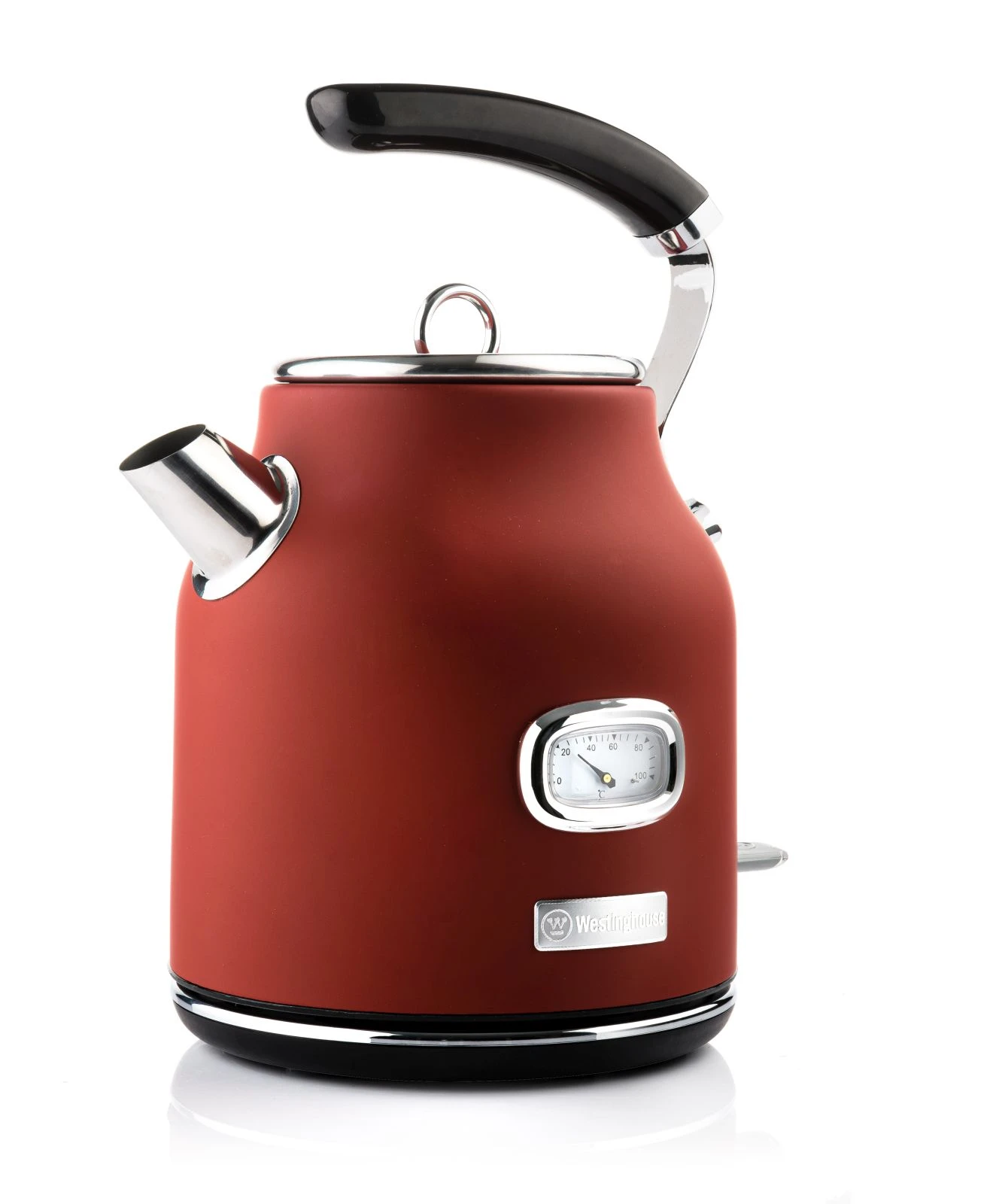 Westinghouse Waterkoker Retro Collections - 2200 W - Cranberry Red - 1.7 Liter - WKWKH148RD 3 Westinghouse Waterkoker Retro Collections - 2200 W - Cranberry Red - 1.7 Liter - WKWKH148RD