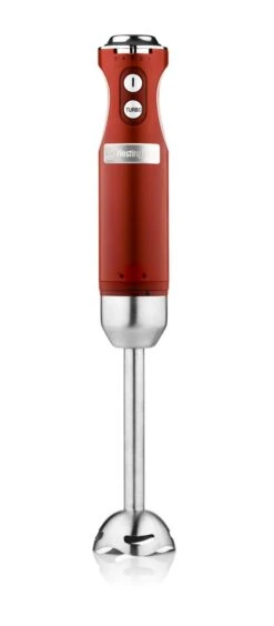 Westinghouse Staafmixer Retro Collections - 600 W - Cranberry Red - WKHBS270RD