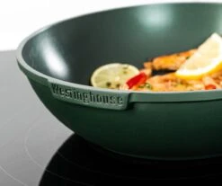 Westinghouse Pannenset Performance (Wokpan + Grillpan) ø 28 Cm - Groen - Inductie En Alle Andere Warmtebronnen 17 Westinghouse Pannenset Performance (Wokpan + Grillpan) ø 28 Cm - Groen - Inductie En Alle Andere Warmtebronnen -Westinghouse 1200x1006