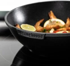 Westinghouse Pannenset Performance (Wokpan + Grillpan) ø 28 Cm - Zwart - Inductie En Alle Andere Warmtebronnen 22 Westinghouse Pannenset Performance (Wokpan + Grillpan) ø 28 Cm - Zwart - Inductie En Alle Andere Warmtebronnen -Westinghouse 1200x1116