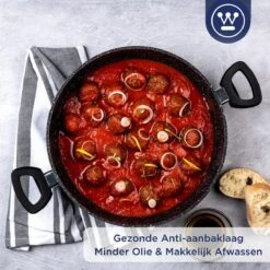 Westinghouse Hapjespan Inductie - Ø 32 Cm - Zwart Marmer - Met Deksel 17 Westinghouse Hapjespan Inductie - Ø 32 Cm - Zwart Marmer - Met Deksel -Westinghouse 1200x1200 87