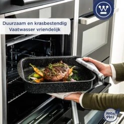 Westinghouse Ovenschaal Braadslede - Ø 25 Cm - Zwart Marmer - Kerstdiner 11 Westinghouse Ovenschaal Braadslede - Ø 25 Cm - Zwart Marmer - Kerstdiner -Westinghouse 1200x1200 93