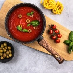 Westinghouse Pannenset Marble Wood (Braadpan ø 28 Cm + Steelpan ø 20 Cm) - Inductie En Alle Andere Warmtebronnen 14 Westinghouse Pannenset Marble Wood (Braadpan ø 28 Cm + Steelpan ø 20 Cm) - Inductie En Alle Andere Warmtebronnen -Westinghouse 1200x1200 103