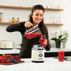 Westinghouse Retro Waterkoker + Broodrooster 4 Sleuven + Blender - Wit 19 Westinghouse Retro Waterkoker + Broodrooster 4 Sleuven + Blender - Wit -Westinghouse 1200x1200 174