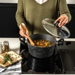 Westinghouse Pannenset Black Marble (Braadpan ø 24 Cm + Steelpan ø 18 Cm) - Inductie En Alle Andere Warmtebronnen 18 Westinghouse Pannenset Black Marble (Braadpan ø 24 Cm + Steelpan ø 18 Cm) - Inductie En Alle Andere Warmtebronnen -Westinghouse 1200x1200 66