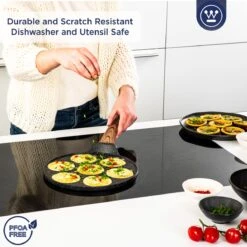 Westinghouse Pannenkoekpannenset Marble Wood - ø 26 En 28 Cm - Inductie En Alle Andere Warmtebronnen 12 Westinghouse Pannenkoekpannenset Marble Wood - ø 26 En 28 Cm - Inductie En Alle Andere Warmtebronnen -Westinghouse 1200x1200 92