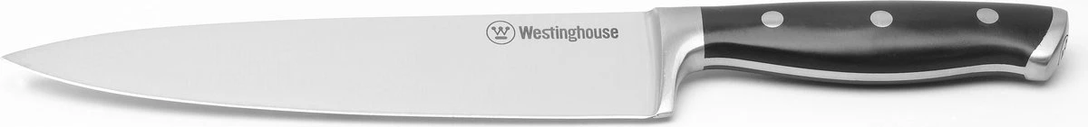 Westinghouse Chef Mes - Zwart - 20cm - Keukenmes RVS 7 Westinghouse Chef Mes - Zwart - 20cm - Keukenmes RVS - Afbeelding 5