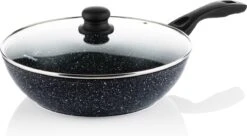 Westinghouse Pannenset Black Marble (Grillpan 28 Cm + Wokpan ø 30 Cm) - Inductie En Alle Andere Warmtebronnen 19 Westinghouse Pannenset Black Marble (Grillpan 28 Cm + Wokpan ø 30 Cm) - Inductie En Alle Andere Warmtebronnen -Westinghouse 1200x661 1