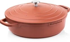 Westinghouse Pannenset Performance (Braadpan + Hapjespan) ø 28 Cm - Rood - Inductie En Alle Andere Warmtebronnen 12 Westinghouse Pannenset Performance (Braadpan + Hapjespan) ø 28 Cm - Rood - Inductie En Alle Andere Warmtebronnen -Westinghouse 1200x731