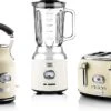Westinghouse Retro Waterkoker + Broodrooster 4 Sleuven + Blender - Wit 1 Westinghouse Retro Waterkoker + Broodrooster 4 Sleuven + Blender - Wit -Westinghouse 1200x740