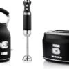 Westinghouse Retro Waterkoker + Broodrooster 2 Sleuven + Staafmixer - Zwart -Westinghouse 1200x765 1