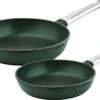 Westinghouse Pannenset - Performance Series Koekenpan 24cm + Koekenpan 28cm - Groen - Koekenpannenset 2-delig - Geschikt Voor Alle Warmtebronnen Inclusief Inductie -Westinghouse 1200x799