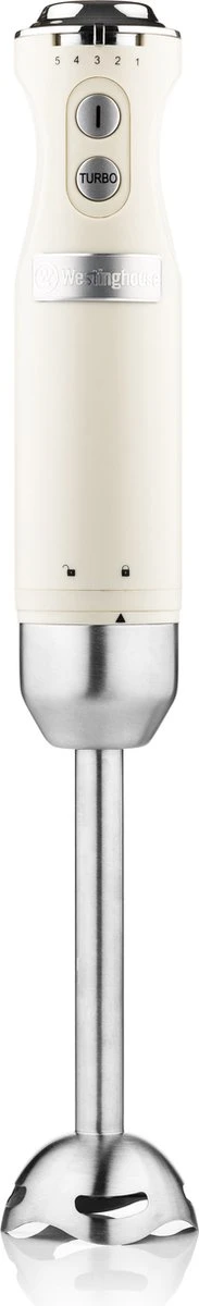 Westinghouse Retro Waterkoker + Broodrooster 2 Sleuven + Staafmixer - Wit 6 Westinghouse Retro Waterkoker + Broodrooster 2 Sleuven + Staafmixer - Wit - Afbeelding 4