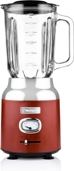 Westinghouse Retro Waterkoker + Broodrooster 2 Sleuven + Blender - Rood 14 Westinghouse Retro Waterkoker + Broodrooster 2 Sleuven + Blender - Rood -Westinghouse 520x1200