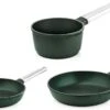 Westinghouse Pannenset Performance (Koekenpan ø 24 En 28 Cm + Steelpan ø 18 Cm) - Groen - Inductie En Alle Andere Warmtebronnen 2 Westinghouse Pannenset Performance (Koekenpan ø 24 En 28 Cm + Steelpan ø 18 Cm) - Groen - Inductie En Alle Andere Warmtebronnen -Westinghouse 550x339