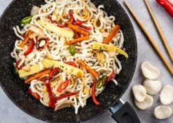 Westinghouse Wokpan Marble - ø 30 Cm - Standaard Anti-aanbaklaag 6 Westinghouse Wokpan Marble - ø 30 Cm - Standaard Anti-aanbaklaag -Westinghouse Clipboard13 1