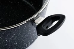 Westinghouse Hapjespan Black Marble - ø 28 Cm / 4.5 Liter - Standaard Anti-aanbaklaag 16 Westinghouse Hapjespan Black Marble - ø 28 Cm / 4.5 Liter - Standaard Anti-aanbaklaag -Westinghouse WCCC0009028MBBWestinghouseCasserolewithGlassLid5 1