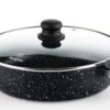 Westinghouse Hapjespan Black Marble - ø 28 Cm / 4.5 Liter - Standaard Anti-aanbaklaag 1 Westinghouse Hapjespan Black Marble - ø 28 Cm / 4.5 Liter - Standaard Anti-aanbaklaag -Westinghouse WCCC0009L28MBB 1