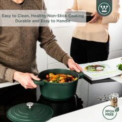 Westinghouse Braadpan Performance - Gracious Green - ø 28 Cm / 6.7 Liter 16 Westinghouse Braadpan Performance - Gracious Green - ø 28 Cm / 6.7 Liter -Westinghouse WCCC0095024SG 4 1