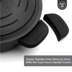 Westinghouse Hapjespan Performance - Blissful Black - ø 28 Cm / 4.1 Liter - Standaard Anti-aanbaklaag 14 Westinghouse Hapjespan Performance - Blissful Black - ø 28 Cm / 4.1 Liter - Standaard Anti-aanbaklaag -Westinghouse WCCC0095L28BK 5