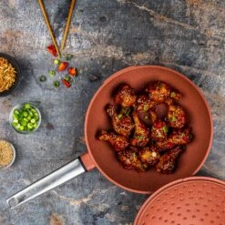 Westinghouse Wokpan Performance - Rebel Red - ø 28 Cm - Standaard Anti-aanbaklaag 29 Westinghouse Wokpan Performance - Rebel Red - ø 28 Cm - Standaard Anti-aanbaklaag -Westinghouse WCCW0095028OR 14