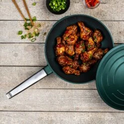 Westinghouse Wokpan Performance - Gracious Green - ø 28 Cm - Standaard Anti-aanbaklaag 27 Westinghouse Wokpan Performance - Gracious Green - ø 28 Cm - Standaard Anti-aanbaklaag -Westinghouse WCCW0095028SG 14 1