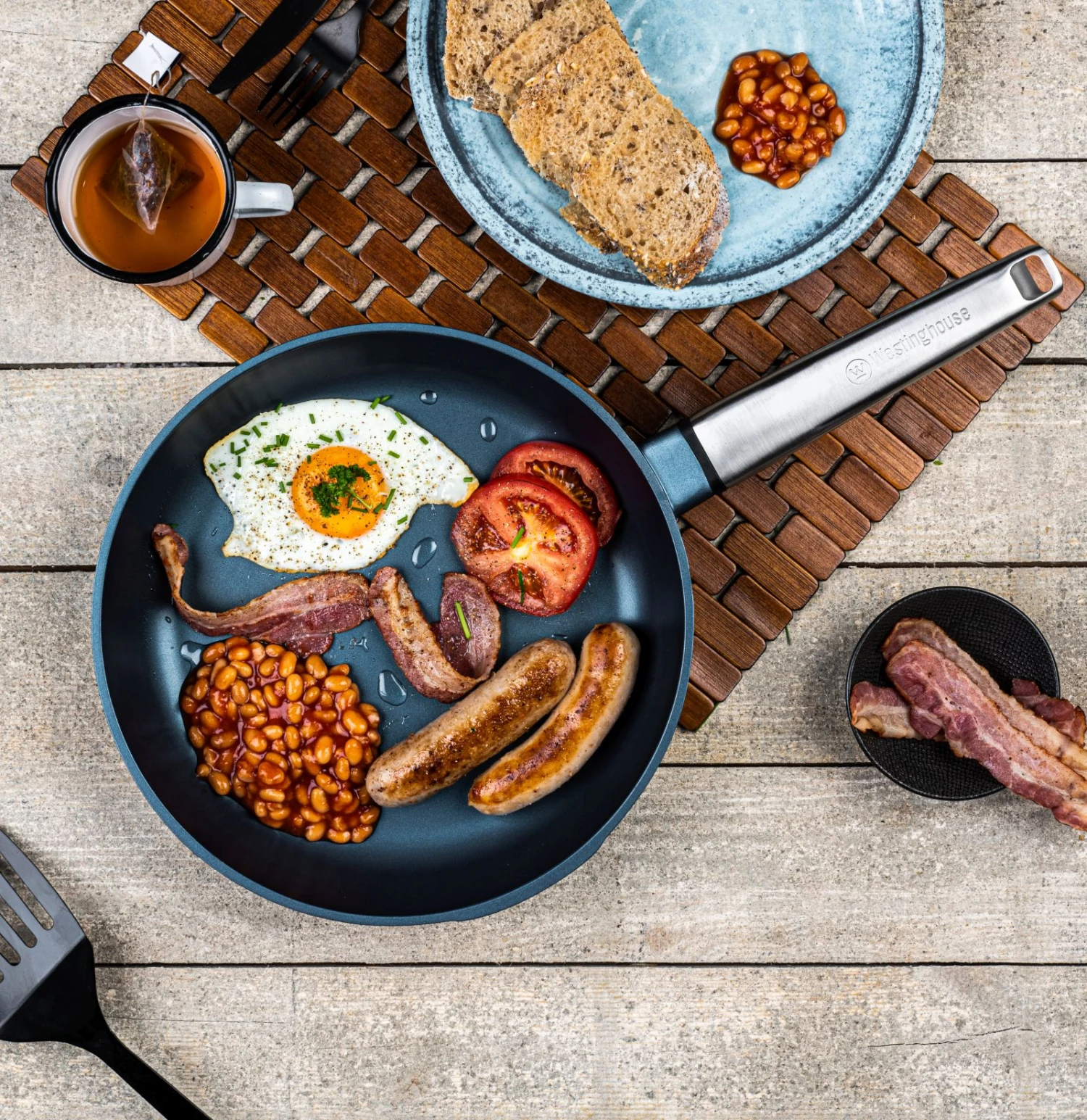 Westinghouse Koekenpan Performance - Bravery Blue - ø 24 Cm - Standaard Anti-aanbaklaag 10 Westinghouse Koekenpan Performance - Bravery Blue - ø 24 Cm - Standaard Anti-aanbaklaag - Afbeelding 8