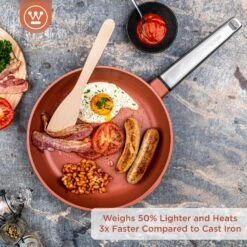 Westinghouse Koekenpan Performance - Rebel Red - ø 28 Cm - Standaard Anti-aanbaklaag 14 Westinghouse Koekenpan Performance - Rebel Red - ø 28 Cm - Standaard Anti-aanbaklaag -Westinghouse WCFP0095024OR 2 1