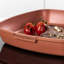 Westinghouse Grillpan Performance - Rebel Red - 28 X 28 Cm - Standaard Anti-aanbaklaag 20 Westinghouse Grillpan Performance - Rebel Red - 28 X 28 Cm - Standaard Anti-aanbaklaag -Westinghouse WCFP0095G28OR 9