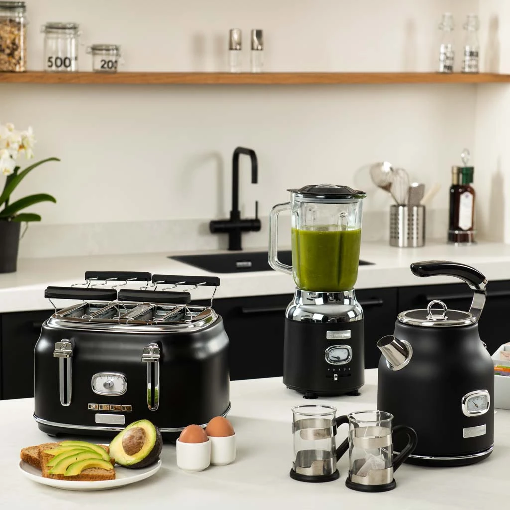 Westinghouse Blender Retro Collections - Liquorice Black - 1.5 Liter - WKBE221BK 9 Westinghouse Blender Retro Collections - Liquorice Black - 1.5 Liter - WKBE221BK - Afbeelding 7