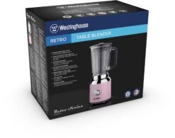 Westinghouse Blender Retro Collections - Roze - 1.5 Liter - WKBE221WH 7 Westinghouse Blender Retro Collections - Roze - 1.5 Liter - WKBE221WH -Westinghouse WKBE221PK 3D Box