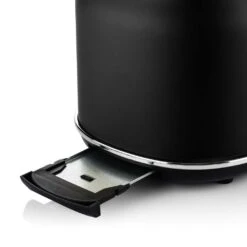 Westinghouse Broodrooster Retro Collections - 2 Sleuven - Liquorice Black - WKTTB857BK 10 Westinghouse Broodrooster Retro Collections - 2 Sleuven - Liquorice Black - WKTTB857BK -Westinghouse WKTTB857BK Retro 2 Slice Toaster 4