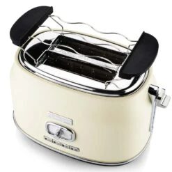 Westinghouse Broodrooster Retro Collections - 2 Sleuven - Vanilla White - WKTTB857WH -Westinghouse WKTTB857WH Retro 2 Slice Toaster 3