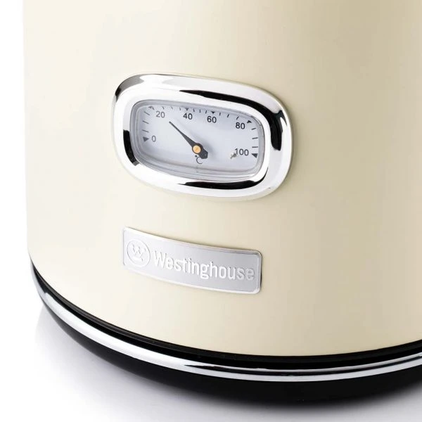 Westinghouse Waterkoker Retro Collections - 2200 W - Vanilla White - 1.7 Liter - WKWKH148WH 7 Westinghouse Waterkoker Retro Collections - 2200 W - Vanilla White - 1.7 Liter - WKWKH148WH - Afbeelding 5